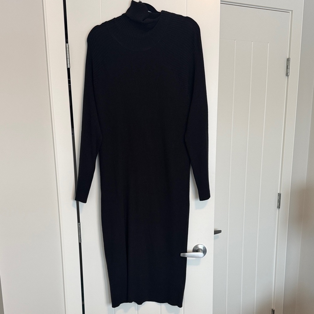 Jackson Rowe Pricilla Sweater Dress - BLACK